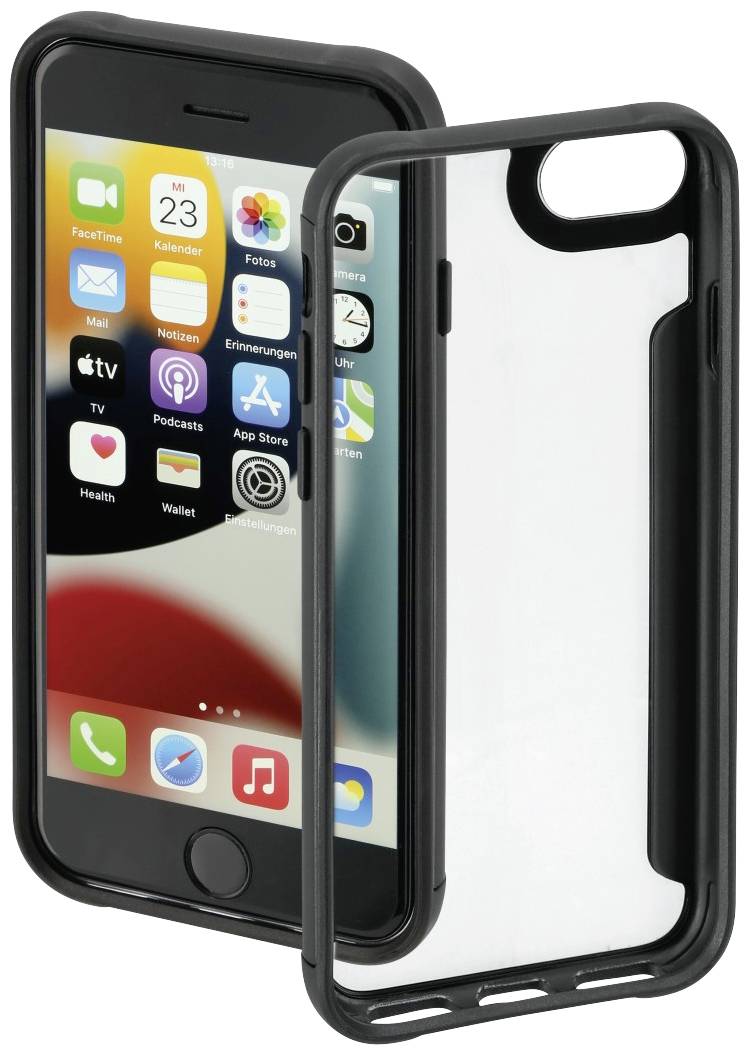 HAMA Metallic Frame Cover Apple iPhone 7, iPhone 8, iPhone SE 2020, iPhone SE 2022 Transparen