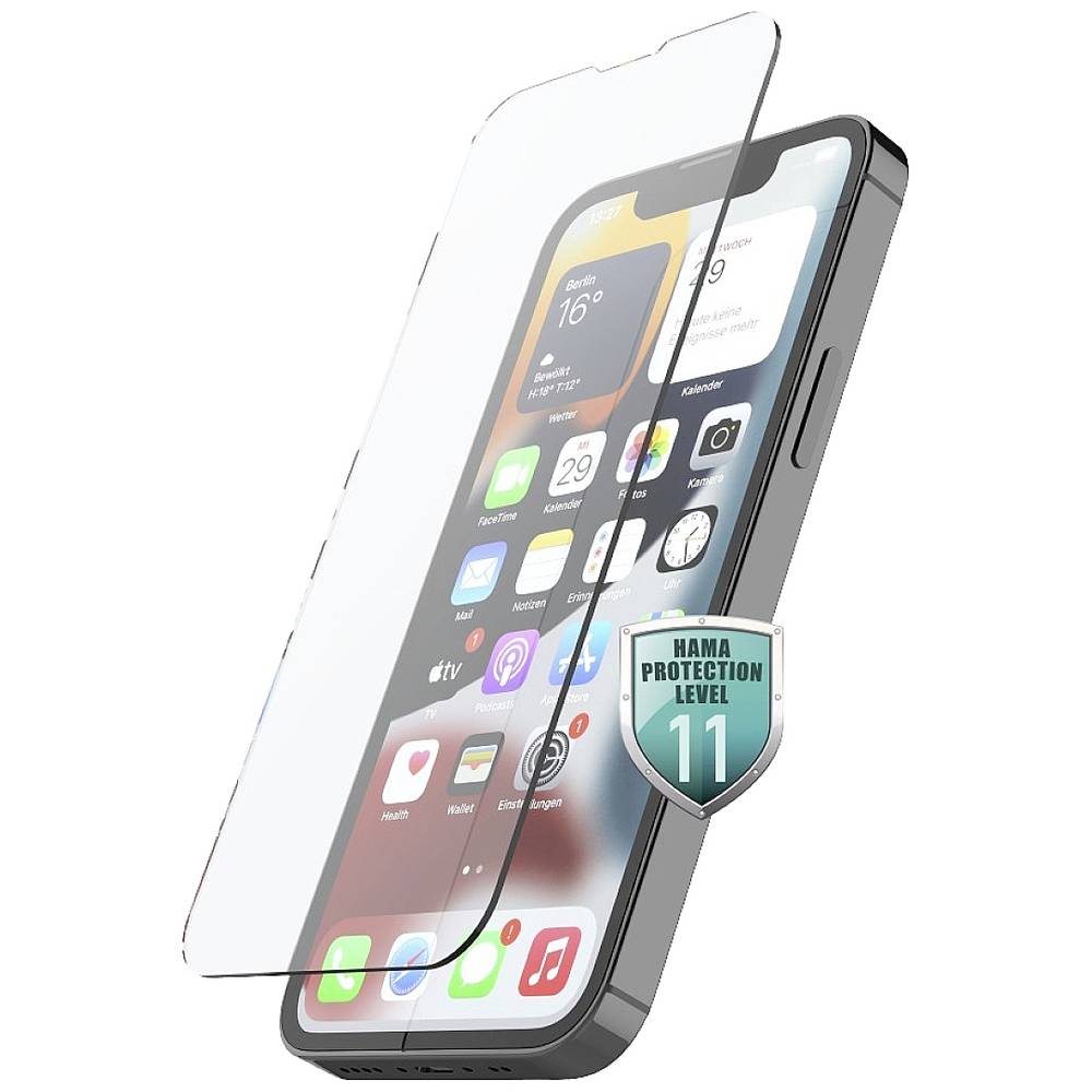 Hama 3D-Full-Screen 00216355 Screenprotector (glas) Geschikt voor: iPhone 14 Pro Max 1 stuk(s)