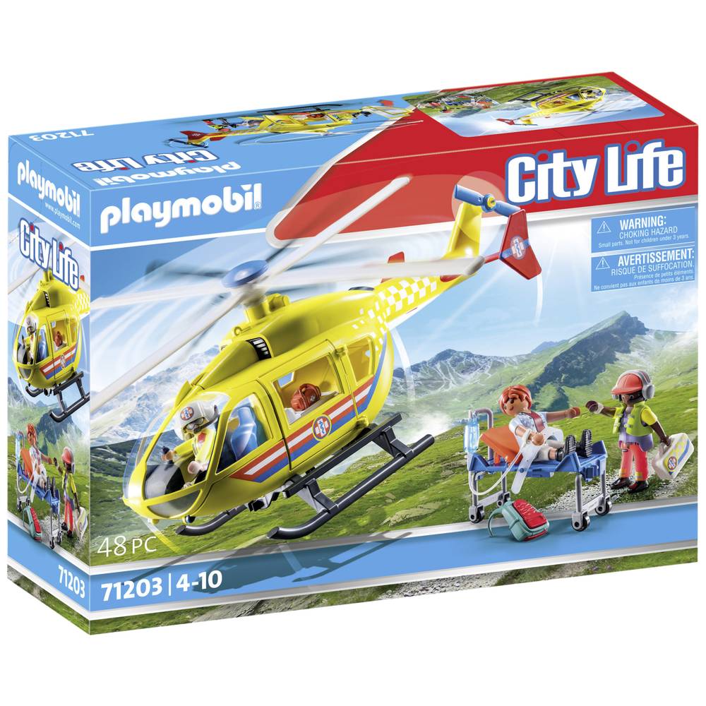 Playmobil® Constructie-speelset Rettungshelikopter (71203), City Life