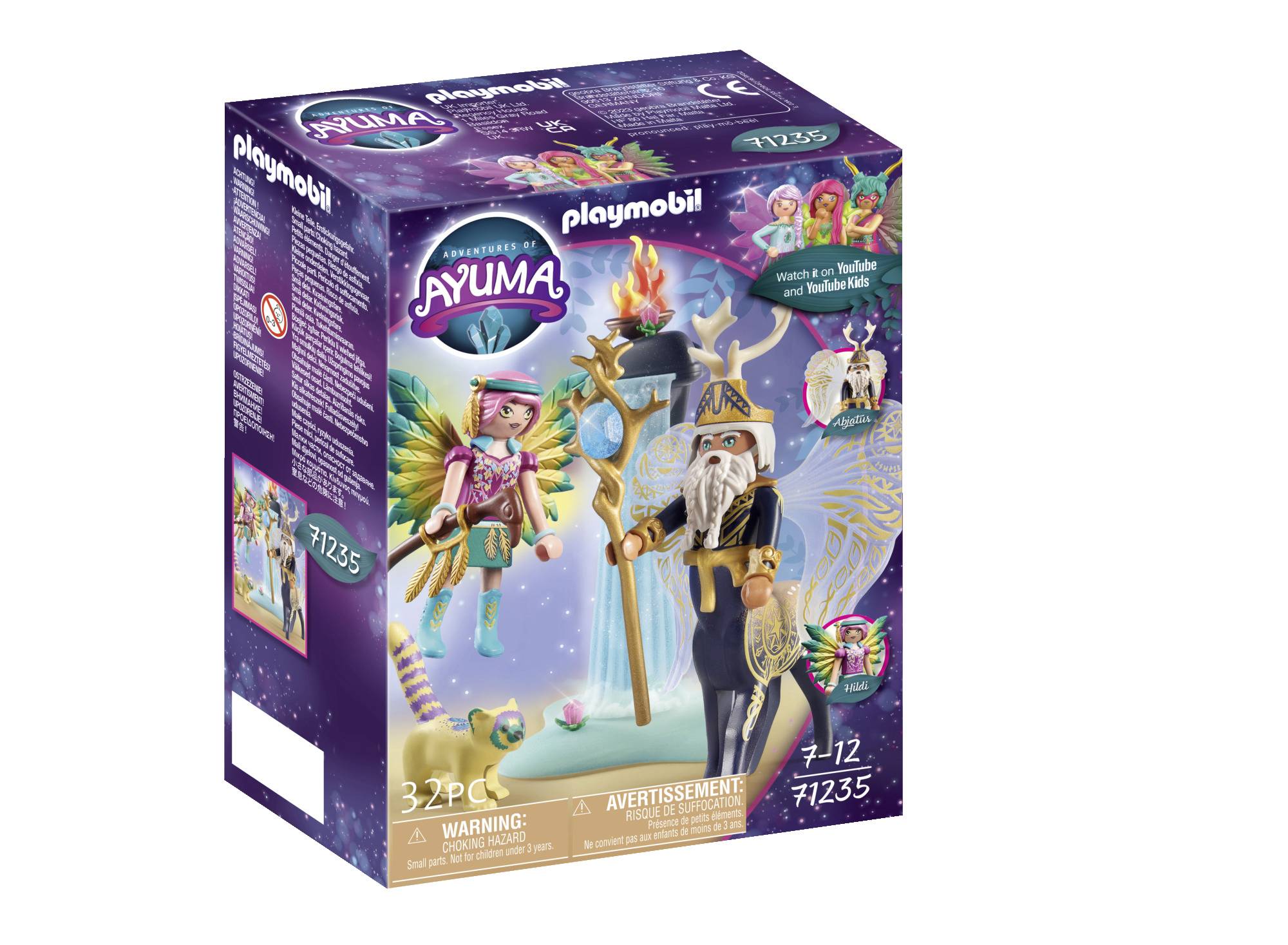 PLAYMOBIL 71235 Ayuma - Abjatus mit Knight Fairy Hildi, Konstruktionsspielzeug