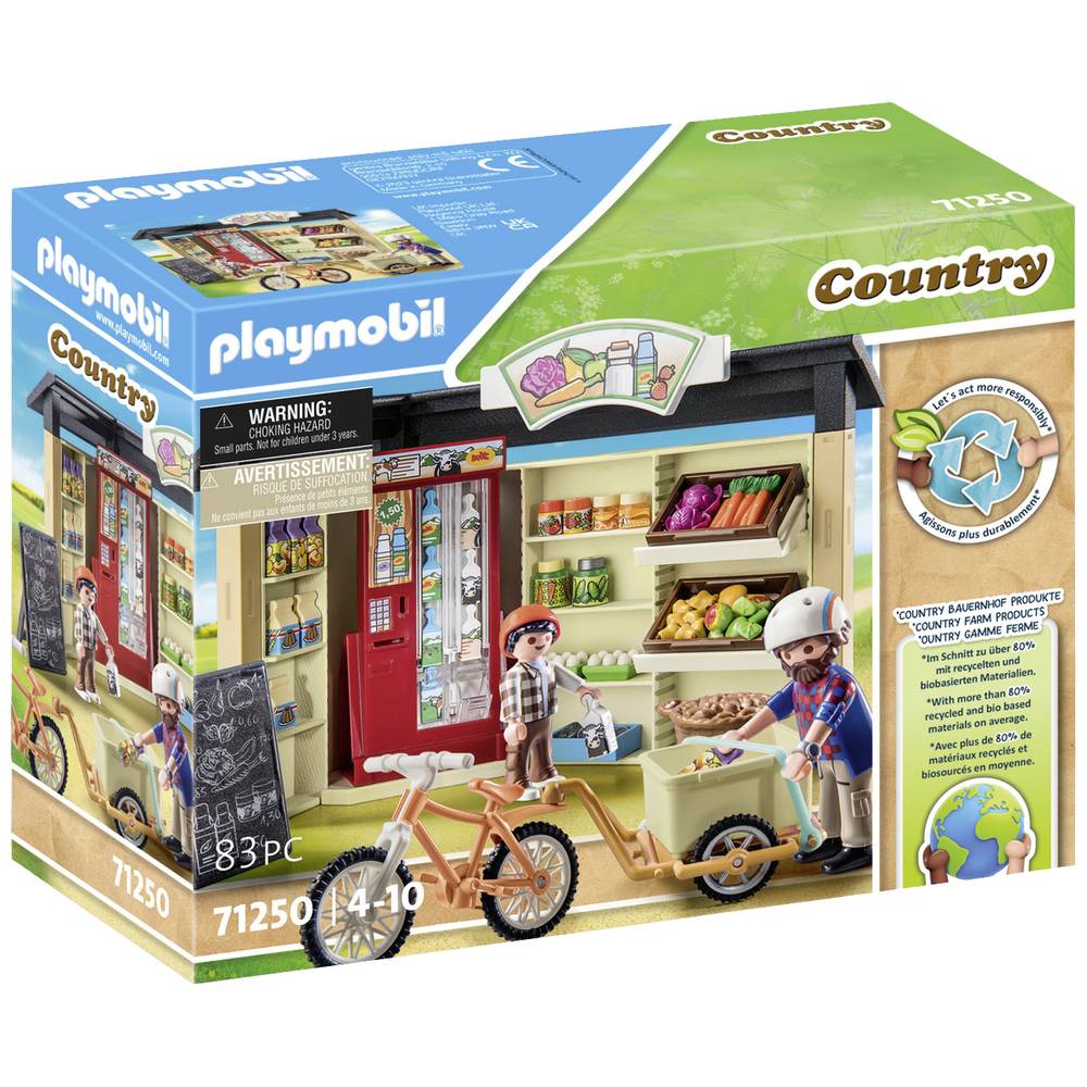 Playmobil® Constructie-speelset 24-Stunden-Hofladen (71250), Country
