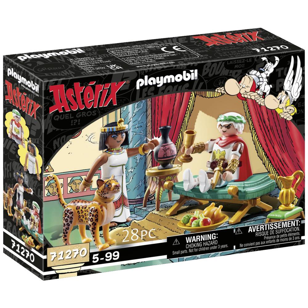 Playmobil Asterix Caesar en Kleopatra 71270