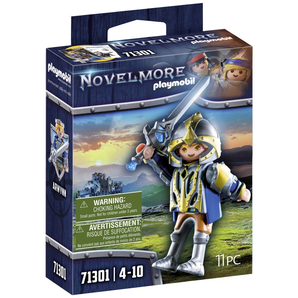 Playmobil® Constructie-speelset Novelmore Arwynn mit Invincibus (71301), Novelmore (11 stuks)