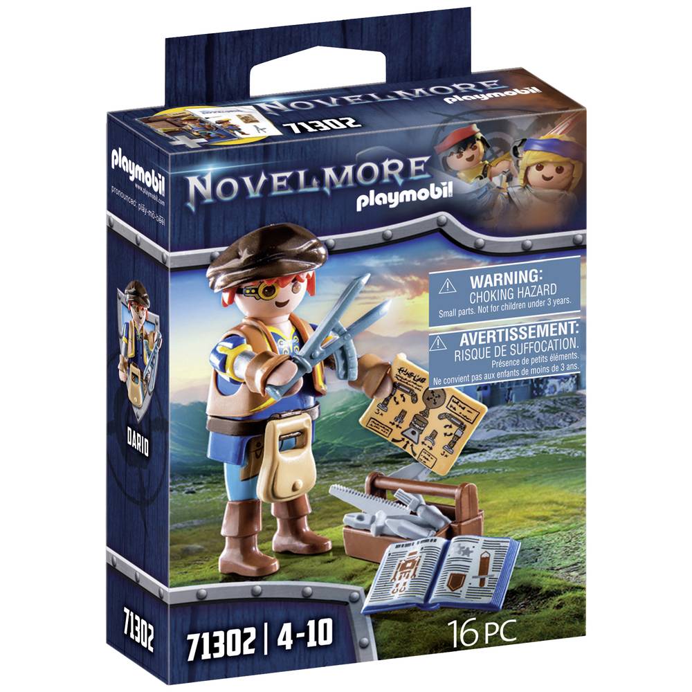 Playmobil Novelmore Novelmore Dario met gereedschap 71302
