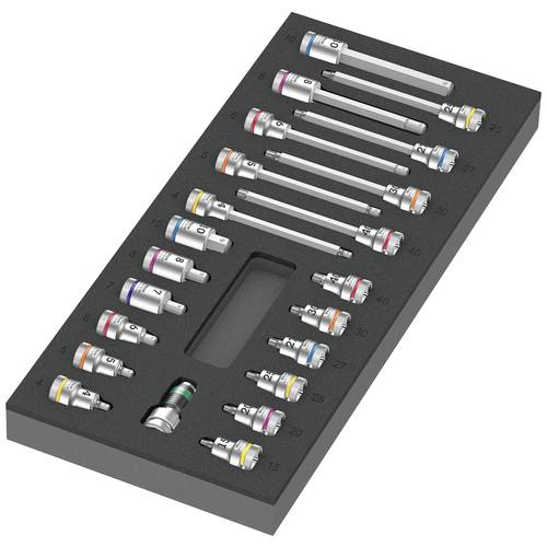 Thumbnail - Wera 9723 05150113001 TORX, Innen-Sechskant Zyklop-Knarre 22teilig