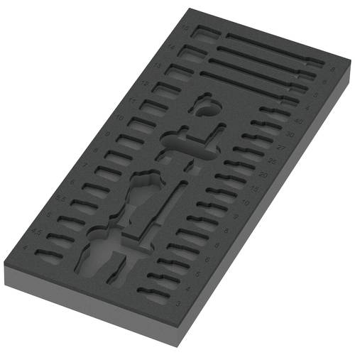 Thumbnail - Wera 05137320001 Zyklop Schaumstoffeinlage 1 Stück (L x B x H) 172 x 392 x 30 mm
