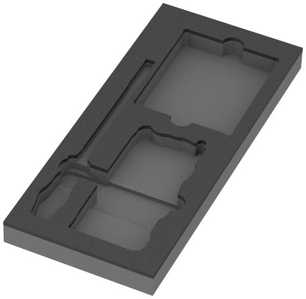 Wera 05137350001 Kraftform Kompakt Tool-Check Plus Schaumstoffeinlage 1 Stück (L x B x H) 172 x 392 x 30 mm