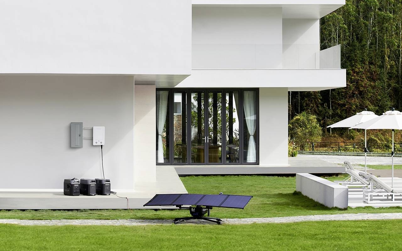 Ecoflow SOLARTS-GM - Solar-Tracker - Schwarz - Silber - DELTA - DELTA MAX - DELT-7