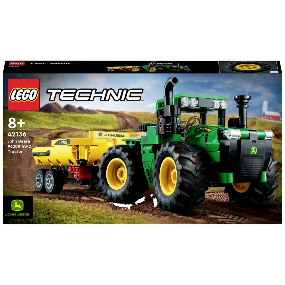 LEGOÂ® Technic 42136 John Deere 9620R 4WD Tractor