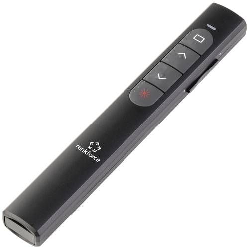 Renkforce RF-5253052 Kabellos Presenter inkl. Laserpointer