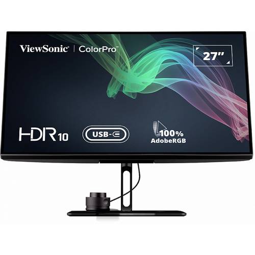 Viewsonic VP2786-4K LED-Monitor EEK F (A - G) 68.6 cm (27 Zoll) 3840 x 2160 Pixel 16:9 5 ms USB-B, USB-A, USB-C®, HDMI®,...