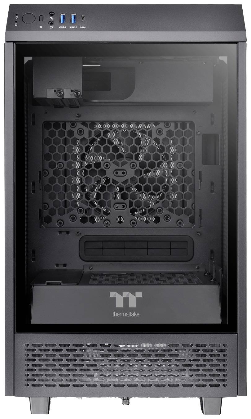 Thermaltake The Tower 100 - Tower - Mini-ITX - Seitenteil mit Fenster (gehärtetes Glas)-0
