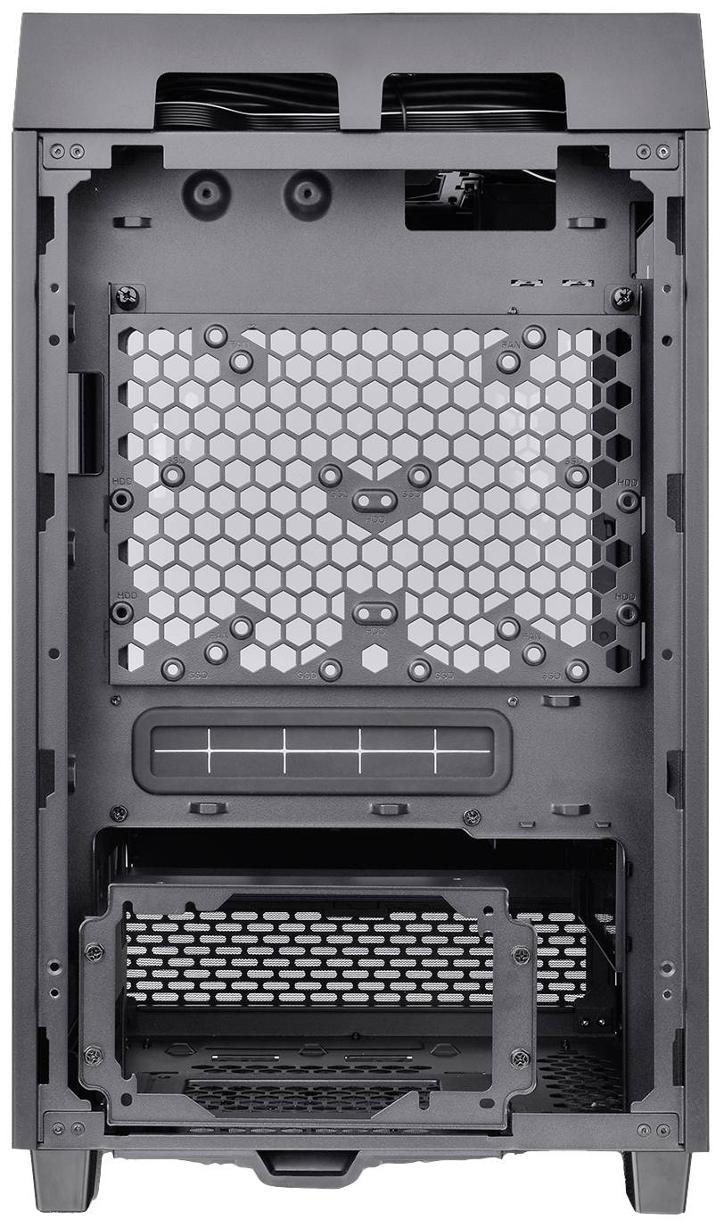 Thermaltake The Tower 100 - Tower - Mini-ITX - Seitenteil mit Fenster (gehärtetes Glas)-8