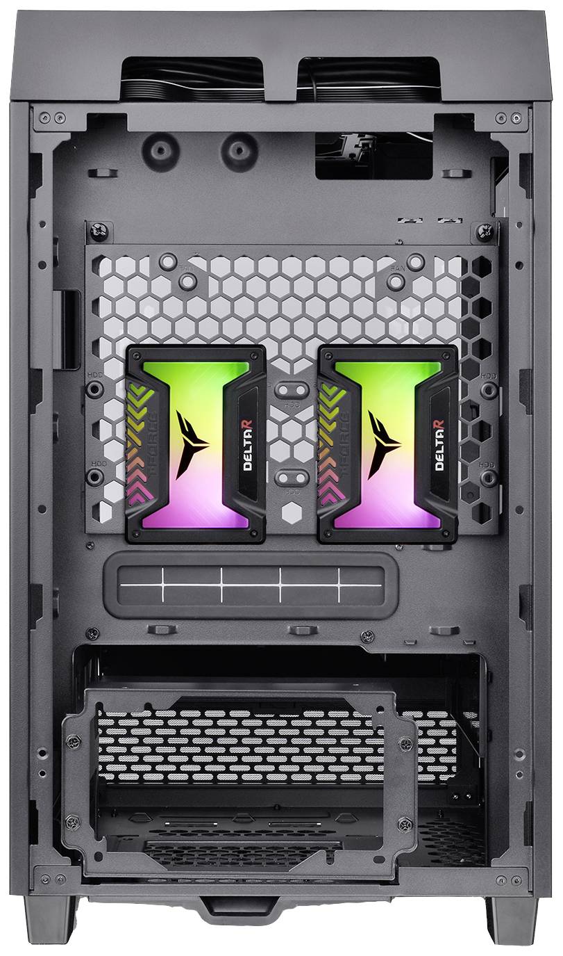 Thermaltake The Tower 100 - Tower - Mini-ITX - Seitenteil mit Fenster (gehärtetes Glas)-9