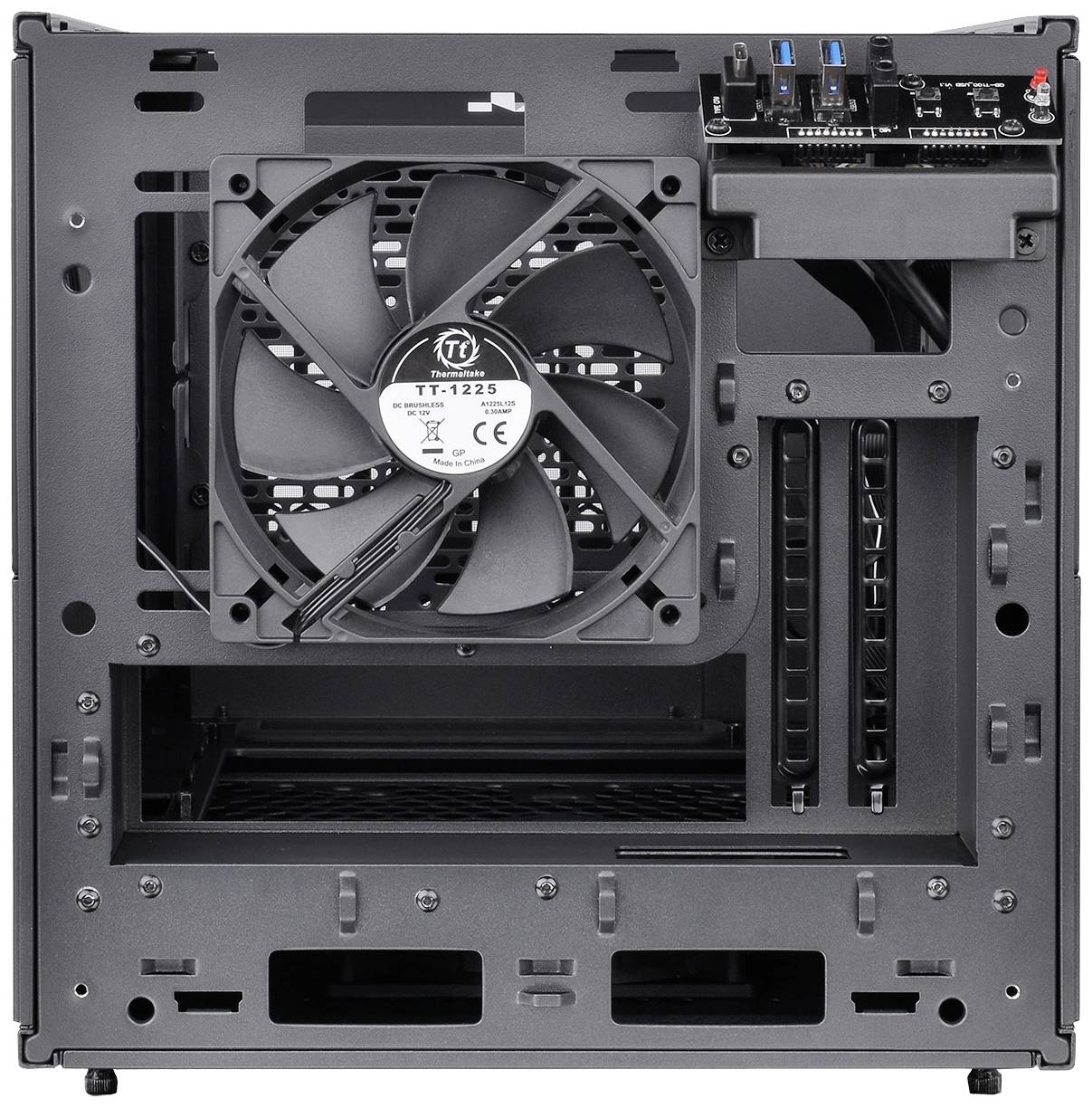 Thermaltake The Tower 100 - Tower - Mini-ITX - Seitenteil mit Fenster (gehärtetes Glas)-11