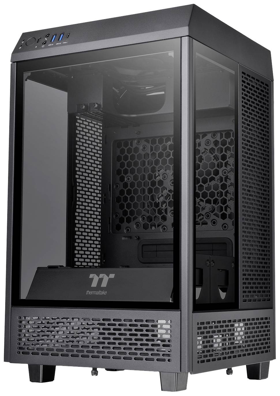 Thermaltake The Tower 100 - Tower - Mini-ITX - Seitenteil mit Fenster (gehärtetes Glas)-15