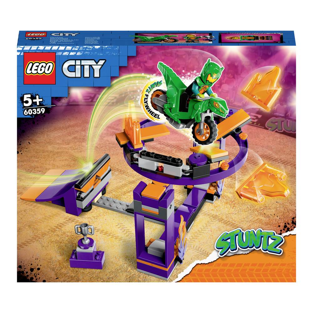 LEGO® CITY 60359 Uitdaging: dunken met stuntbaan