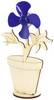 SOL-EXPERT Bausatz, Solar-Blume "Blauer Enzian"