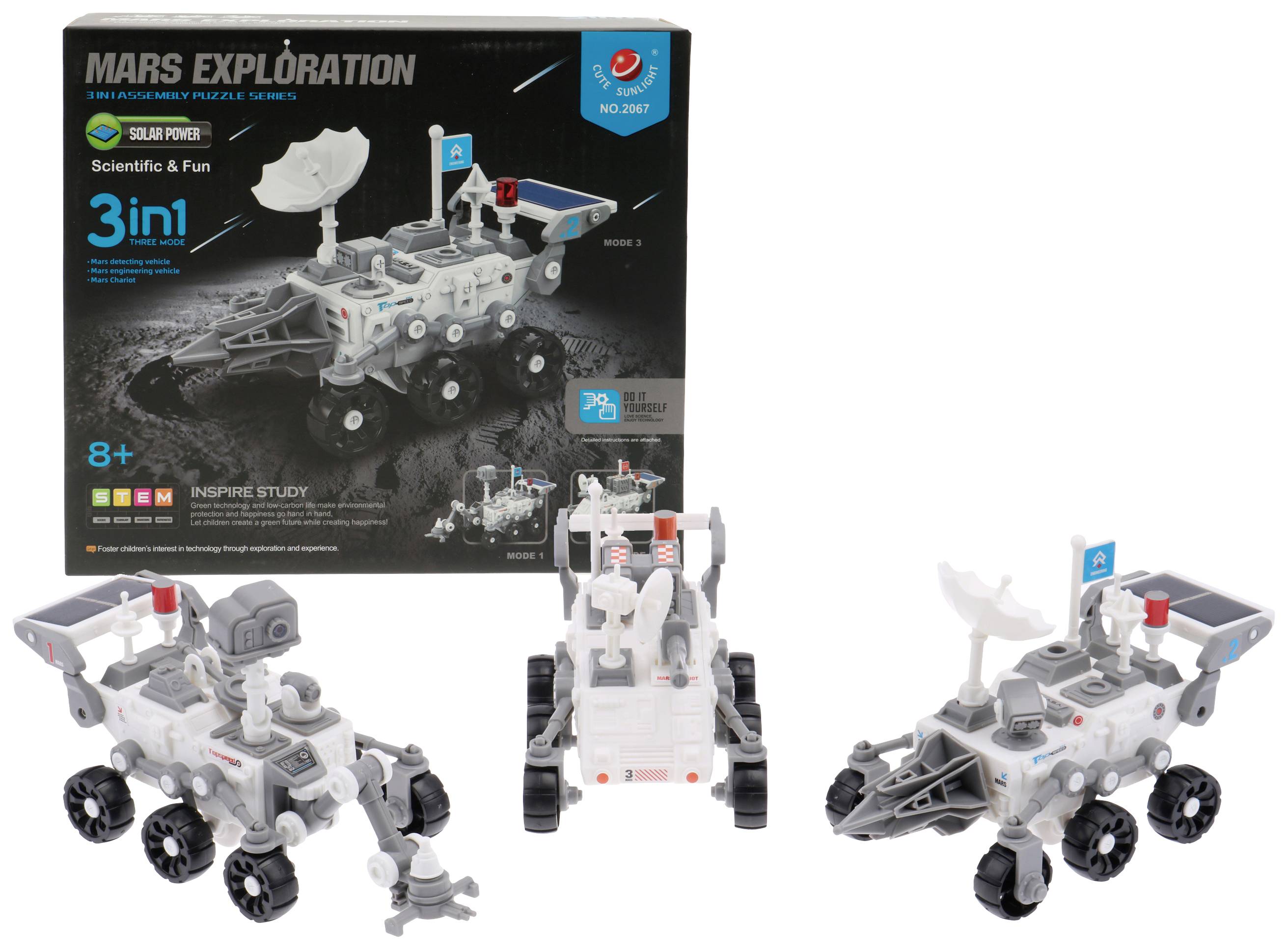 Sol Expert 47800 Mars-Explorer 3in1 Solar Konstruktionsbausatz-3