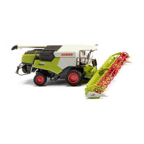 Thumbnail - Wiking 038915 H0 Landwirtschafts Modell Claas Trion 730 mit Convio 1080