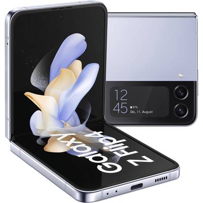 Samsung Galaxy Z Flip4 5G Smartphone 128 GB 17 cm (6.7 Zoll) Blau Android™ 12 Dual-SIM