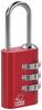 Basi 6170-4000-1400 Kofferschloss 21 mm Rot Zahlenschloss