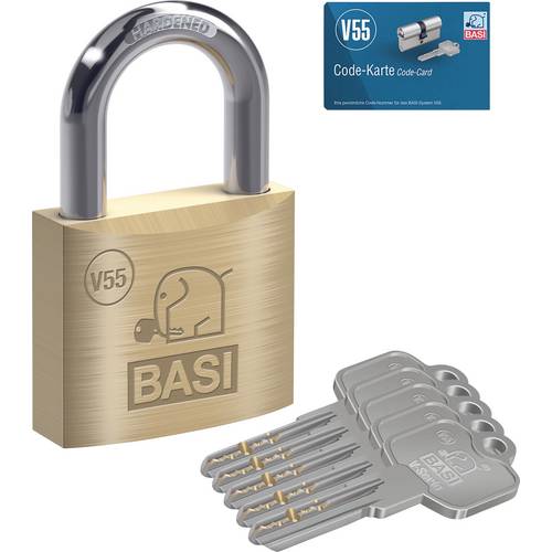 Basi VB5090-0050 Vorhängeschloss 50 mm verschieden schließend Schlüsselschloss
