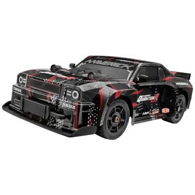 Maverick QuantumR Flux 4S 1/8 Muscle Car Schwarz Brushless 1:8 RC Modellauto Elektro Sportwagen Allradantrieb (4WD) RtR