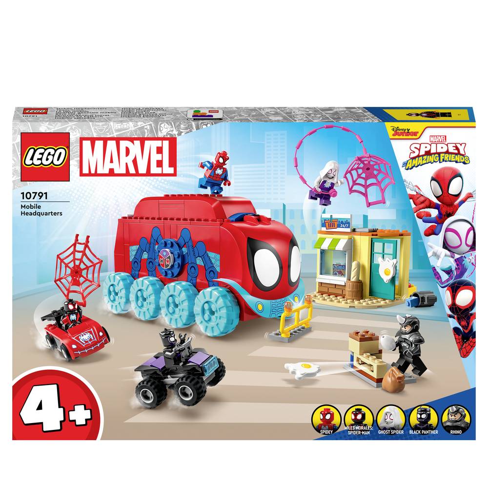 LEGOÂ® LEGO Marvel 10791 Het mobiele hoofdkwartier van Team Spidey