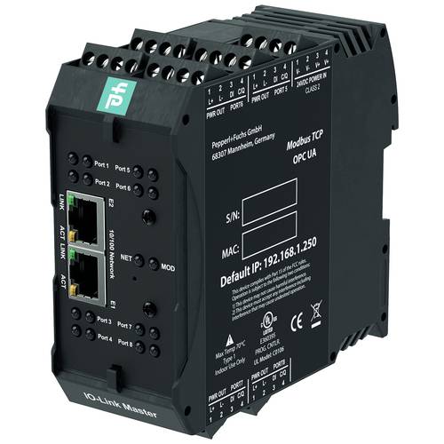 Pepperl+Fuchs 70104879 ICE2-8IOL-K45S-RJ45 I/O Modul 24 V/DC 1 St.