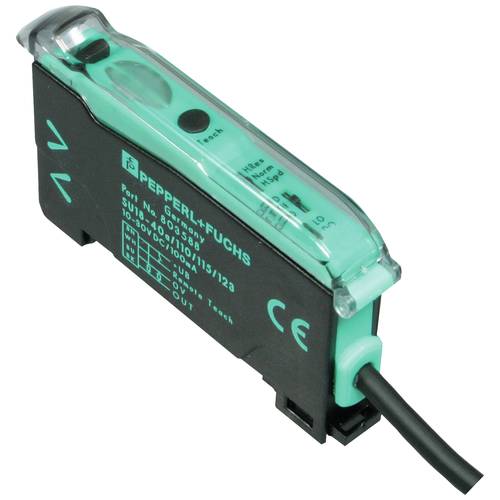 Thumbnail - Pepperl+Fuchs 803586 SU18-40a/110/115/126a Lichtleitersensor 1 St. (L x B x H) 62.3 x 9 x 34.5 mm
