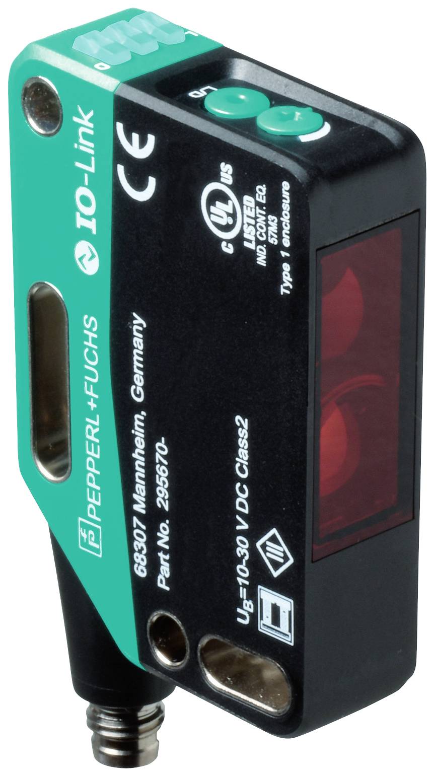 Pepperl+Fuchs OMT300-R201-UEP-IO-V31 Abstandssensor 1 St. (L x B x H) 41.7 x 15 x 61.7 mm