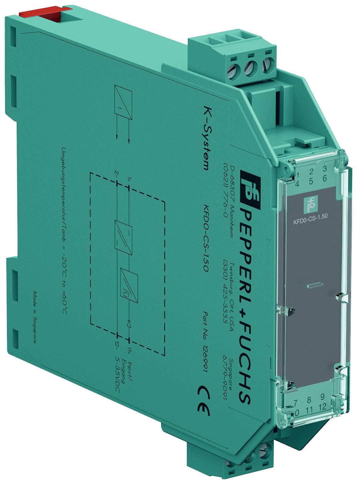 Pepperl+Fuchs KFD0-CS-1.50 294965 Repeater 1 St.