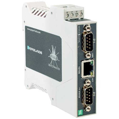 Pepperl+Fuchs 70114030 ICDM-RX/MOD-2DB9/RJ45-DIN Gateway 24 V/DC 1 St.