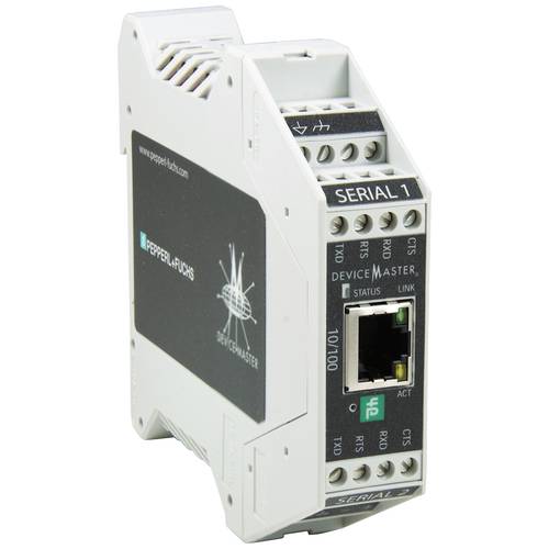Pepperl+Fuchs 70114045 ICDM-RX/TCP-2ST/RJ45-DIN Gateway 24 V/DC 1 St.