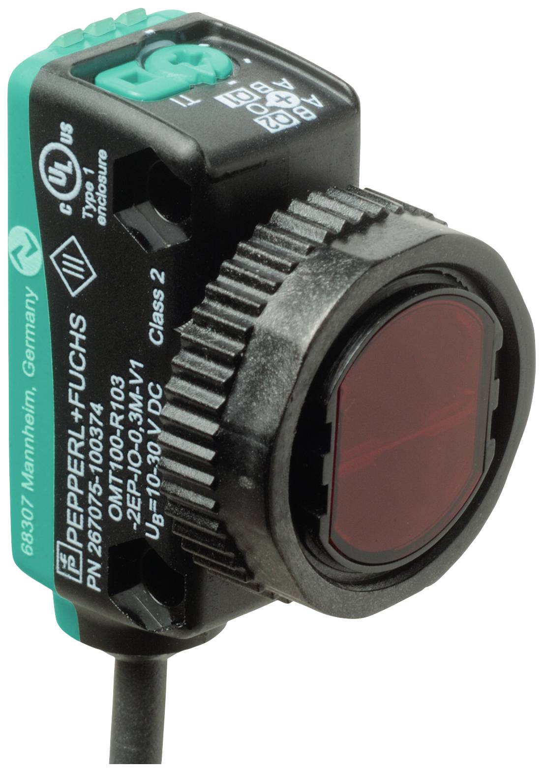 Pepperl+Fuchs OMT45-R103-2EP-IO-0,3M-V1-L Abstandssensor 1 St. (L x B x H) 26.7 x 15 x 36.5 mm