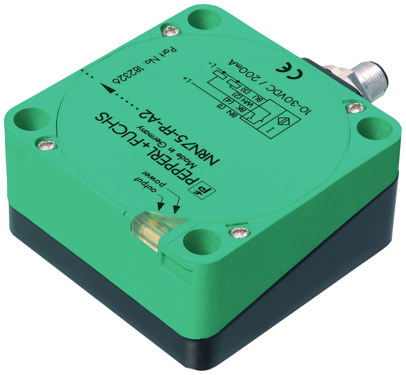 Pepperl+Fuchs Induktiver Sensor PNP NCB40-FP-A2-P4-V1