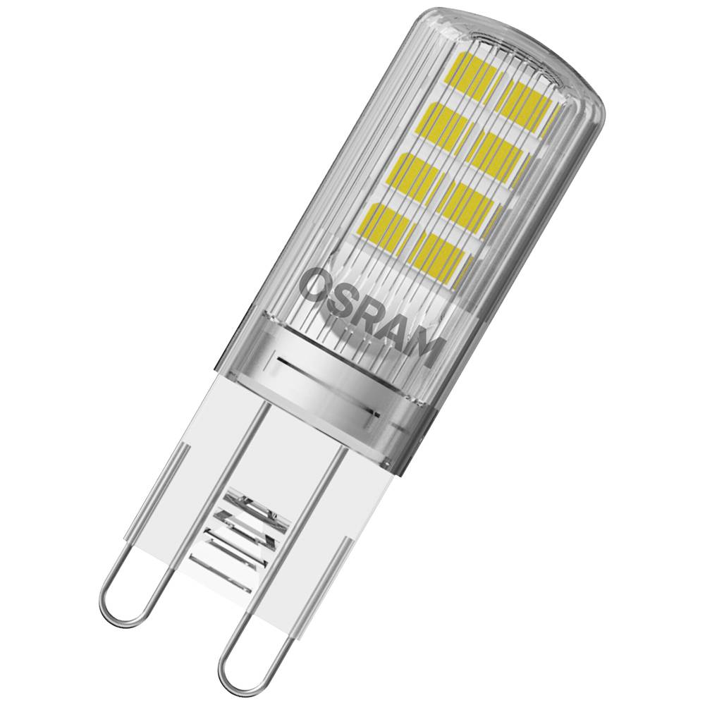 OSRAM 4058075758063 LED-lamp Energielabel E (A G) G9 Speciale vorm 2.6 W = 30 W Warmwit (Ø x h) 15 m