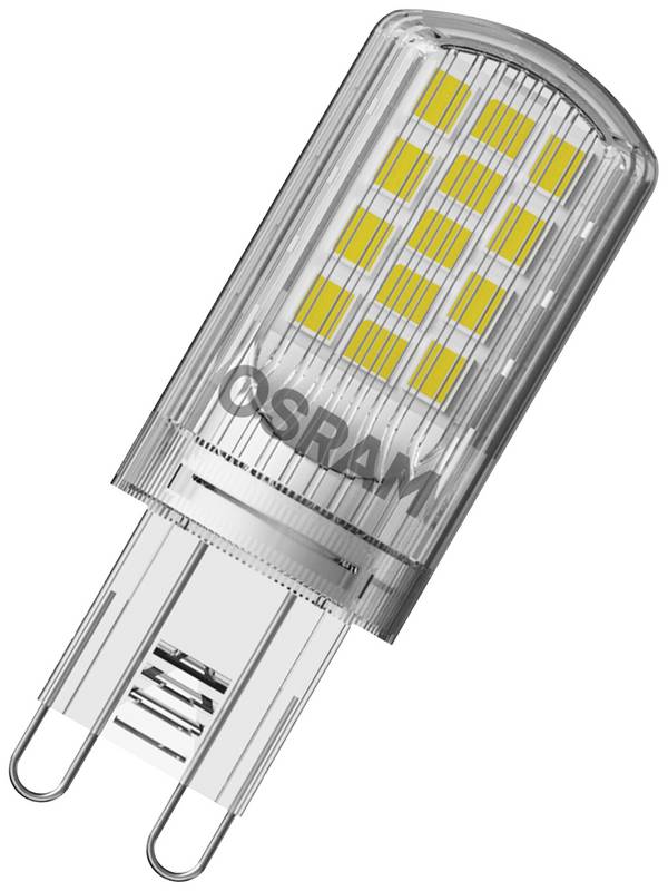 OSRAM HOMELIGHTING 4058075758087 LED EEK E (A - G) G9 Spezialform 4.2 W = 40 W Warmweiß (Ø x H) 19 mm x 19 mm  5 St.