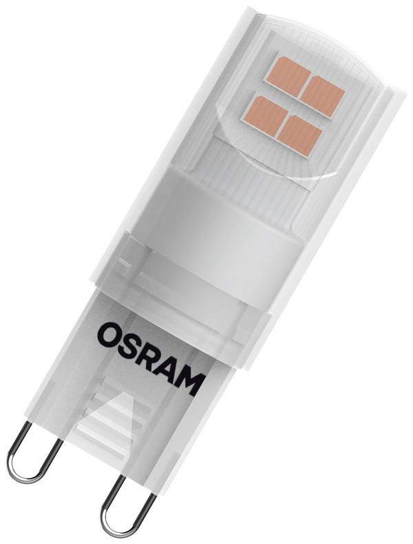 OSRAM HOMELIGHTING 4058075757943 LED EEK F (A - G) G9 Spezialform 1.9 W = 19 W Warmweiß (Ø x H) 15 mm x 15 mm  1 St.