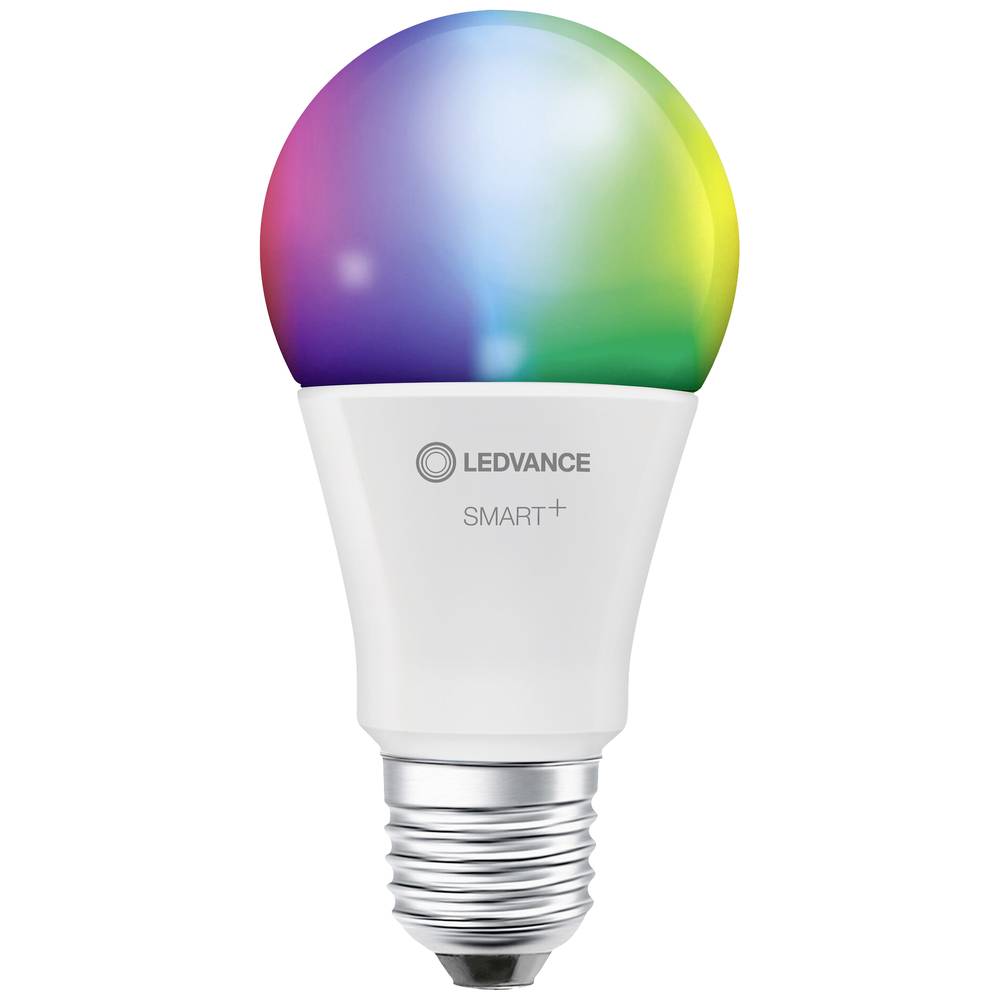 LEDVANCE 4058075778450 LED-lamp Energielabel F (A G) E27 Peer 9 W = 60 W RGBW (Ø x h) 60 mm x 60 mm 