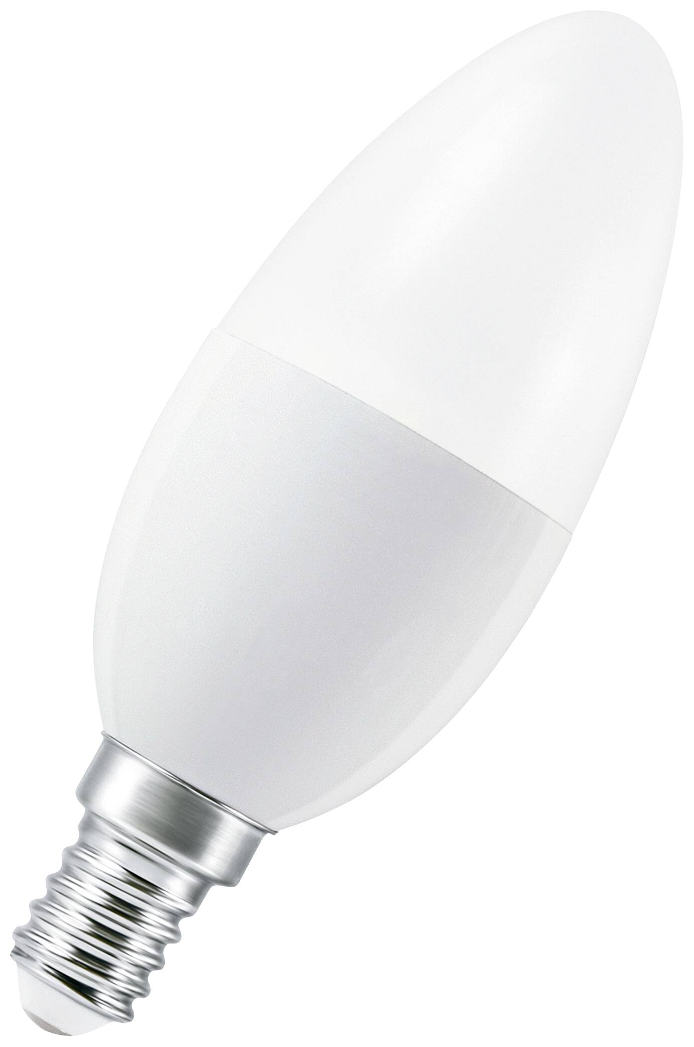 LEDVANCE 4058075778559 LED EEK F (A - G) E14 Kerzenform 4.9 W = 40 W Warmweiß (Ø x H) 39 mm x 3