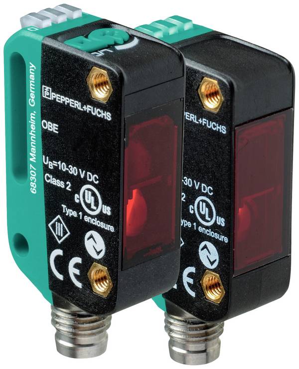 Pepperl+Fuchs Einweg-Lichtschranke OBE12M-R100-SE5F-IO-V31 308443 Umschalter (Hell-EIN/Dunkel-EIN) 1 St.