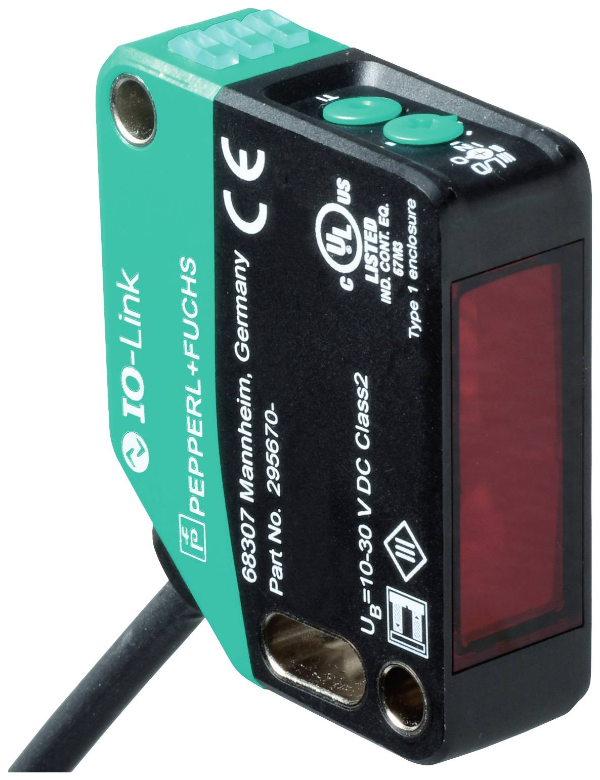 Pepperl+Fuchs Reflexions-Lichtschranke OBG8000-R200-2EP-IO 295670-100146 1 St.