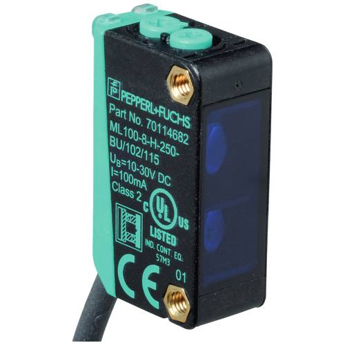 Thumbnail - Pepperl+Fuchs Reflexions-Lichttaster ML100-8-H-250-BU/103/115 70114683 1 St.