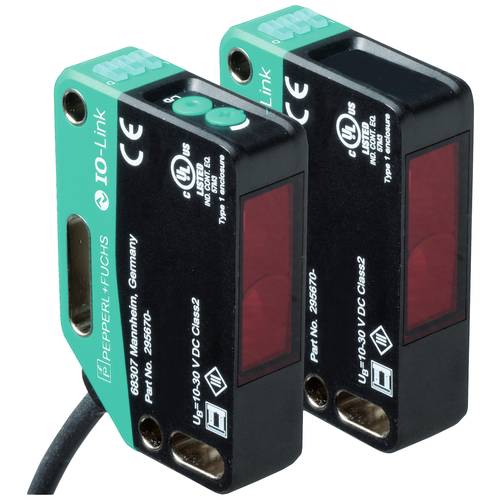 Pepperl+Fuchs Laser-Einweg-Lichtschranke OBE40M-R201-SEP-IO-0,3M-V3-L 301129 1 St.