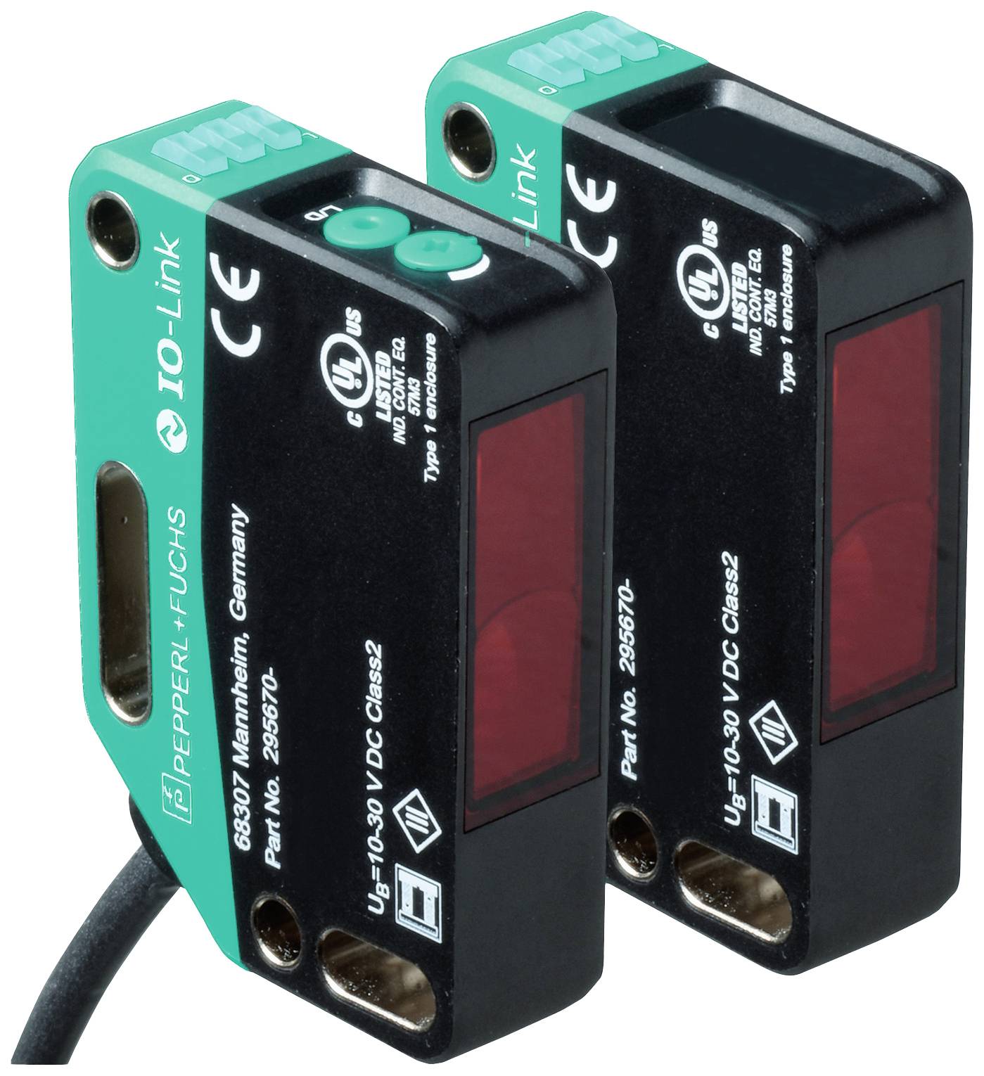 Pepperl+Fuchs Laser-Einweg-Lichtschranke OBE40M-R201-S2EP-IO-0,3M-V1-L 301134 1 St.