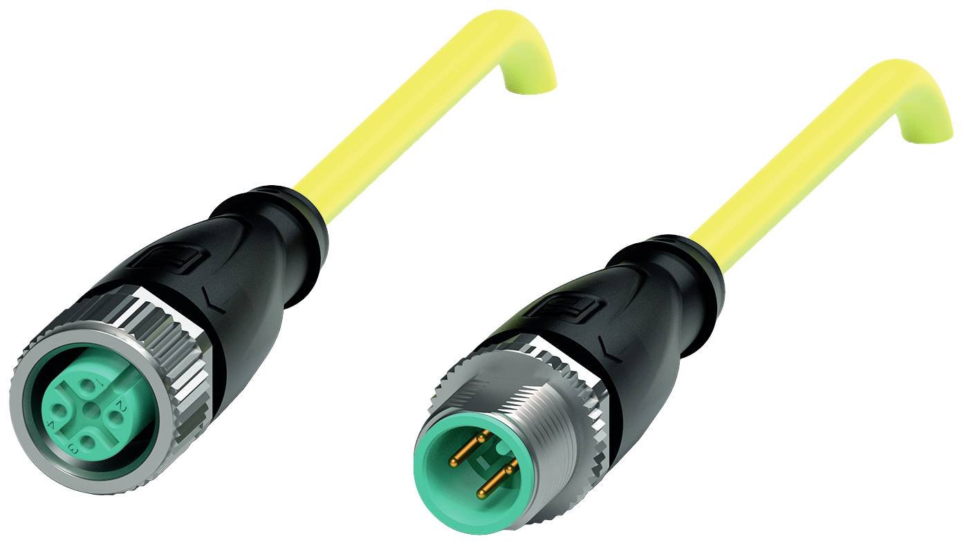 Pepperl+Fuchs 456578 Sensor-/Aktor-Steckverbinder, konfektioniert 5 m Polzahl Sensoren: 4, 4 1 St.