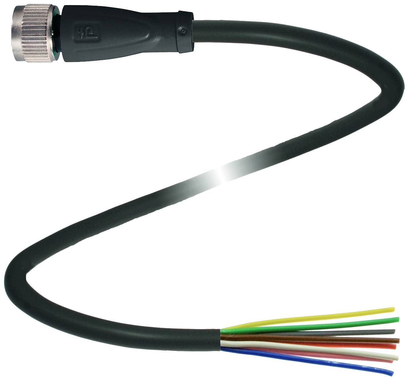 Pepperl+Fuchs 239998-100004 Sensor-/Aktor-Steckverbinder, konfektioniert 0.3 m Polzahl Sensoren: 8 1 St.