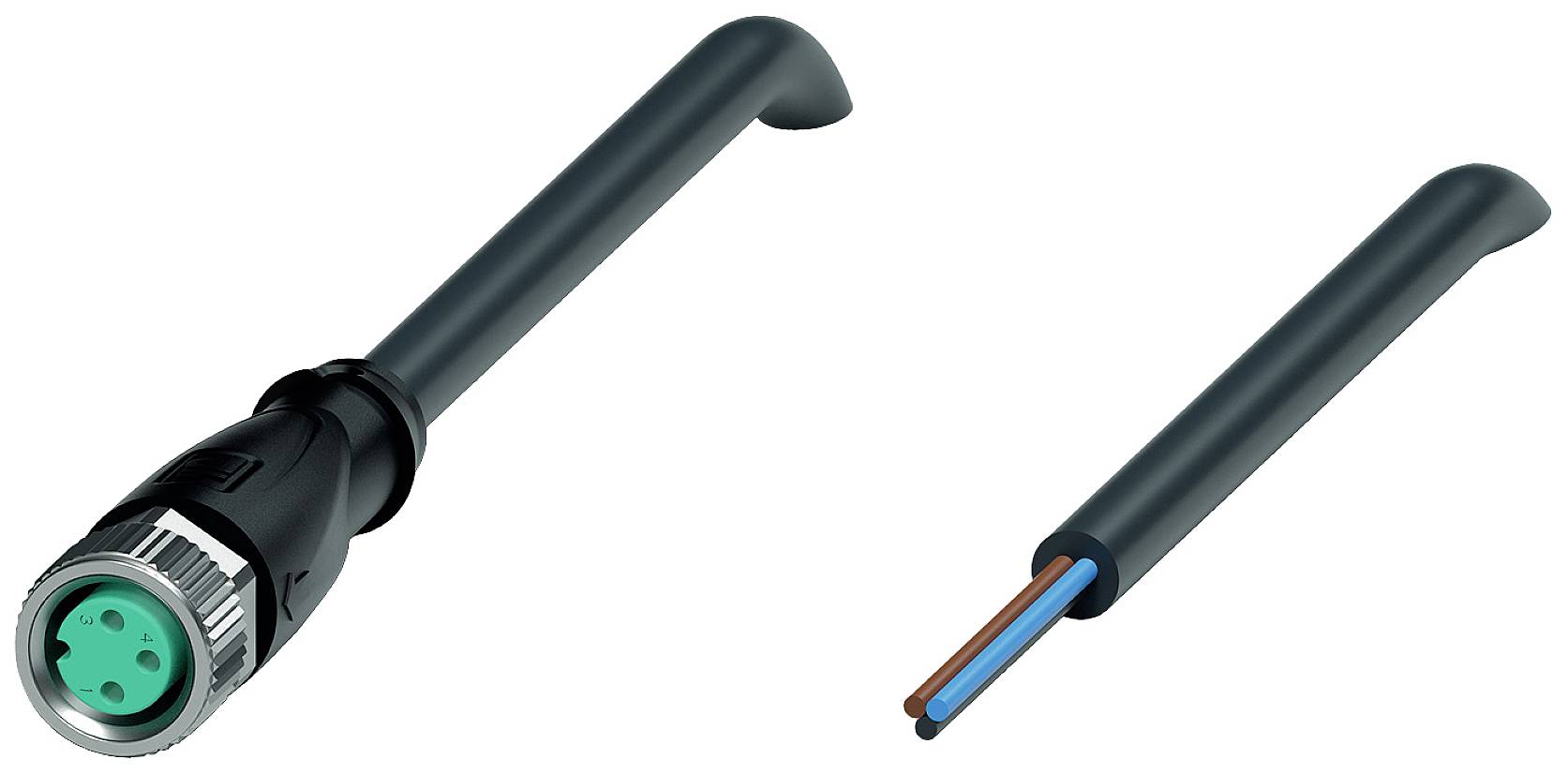 Pepperl+Fuchs 240799-100003 Sensor-/Aktor-Steckverbinder, konfektioniert 1.3 m Polzahl Sensoren: 3 1 St.